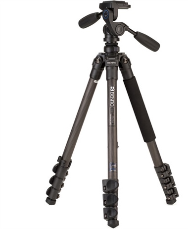 Deal: Benro TAD18CHD1 Series 1 Adventure Carbon Fiber Tripod with HD1...