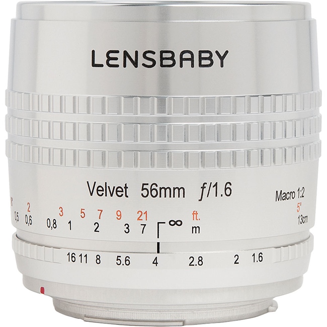 Deal: Lensbaby Velvet 56mm f/1.6 SE Lens for Canon EF (Silver)