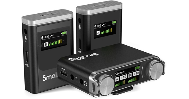 SmallRig Forevala W60 2-Person Compact Wireless Microphone System
