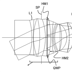 Canon Patent: Quarter Wave Element Lenses