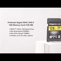 ProGrade Digital 128GB UHS-II SDXC Memory Card