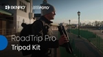 Benro MeFOTO RoadTrip Pro Carbon Fiber Series 1 Travel Tripod with Ball Head and Monopod
