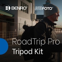 Benro MeFOTO RoadTrip Pro Carbon Fiber Series 1 Travel Tripod with Ball Head and Monopod
