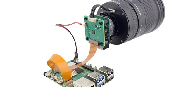 Raspberry Pi Gets Canon EF