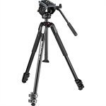 Manfrotto MVK500190X3 MT190X3 Tripod with MVH500AH Fluid Head Kit – Now Only $179.95 (Save $205!)