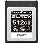 Delkin 512GB BLACK CFexpress Type B 4.0 Card – Now Only $349.99 (Save $185)
