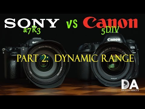 Dynamic Range: Part 2 of the Canon 5D Mark IV to A7RIII comparison