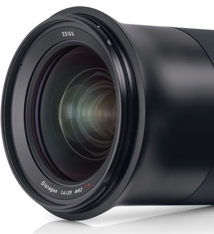 Zeiss announces the full frame Milvus 25/1.4