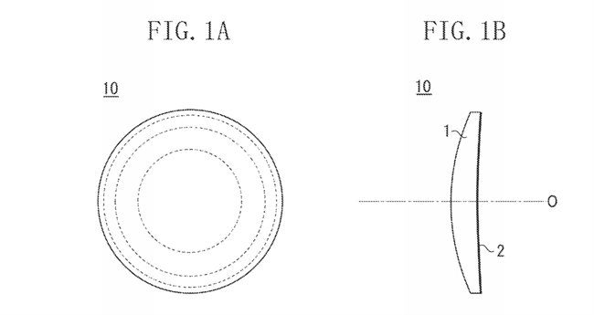 Canon Patent application for Improved flare control for DO elements