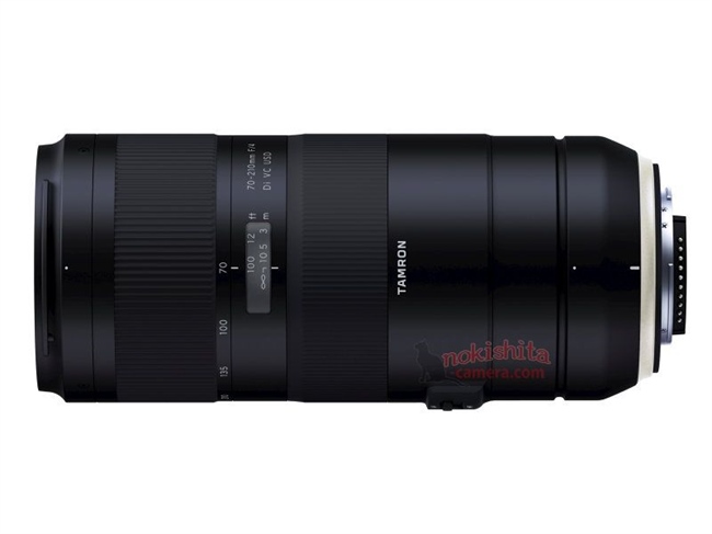 Tamron to announce a 70-210mm F/4 Di VC USD