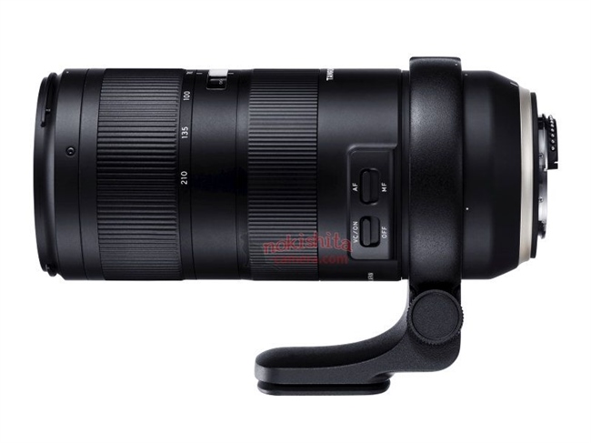 Tamron 70-210mm F/4.0 Di VC USD image and spec leaks