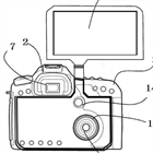 Canon patent for new style of articulating display