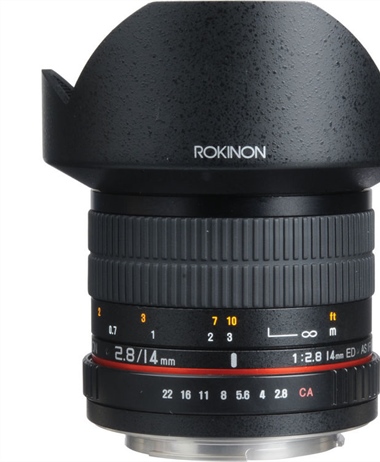 Price Drop: Rokinon 14mm f/2.8 IF ED UMC Lens For Canon EF