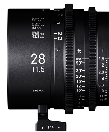 Specifications for the upcoming Sigma CINI lenses are leaked