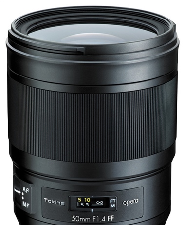 Tokina announces the Opera 50mm 1.4 for Canon EF