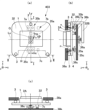 Canon Patent Application: Sensor stabilization