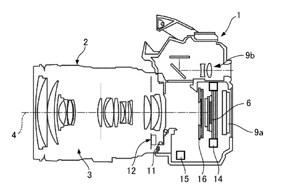Canon Patent Application: Another IBIS related patent application shows